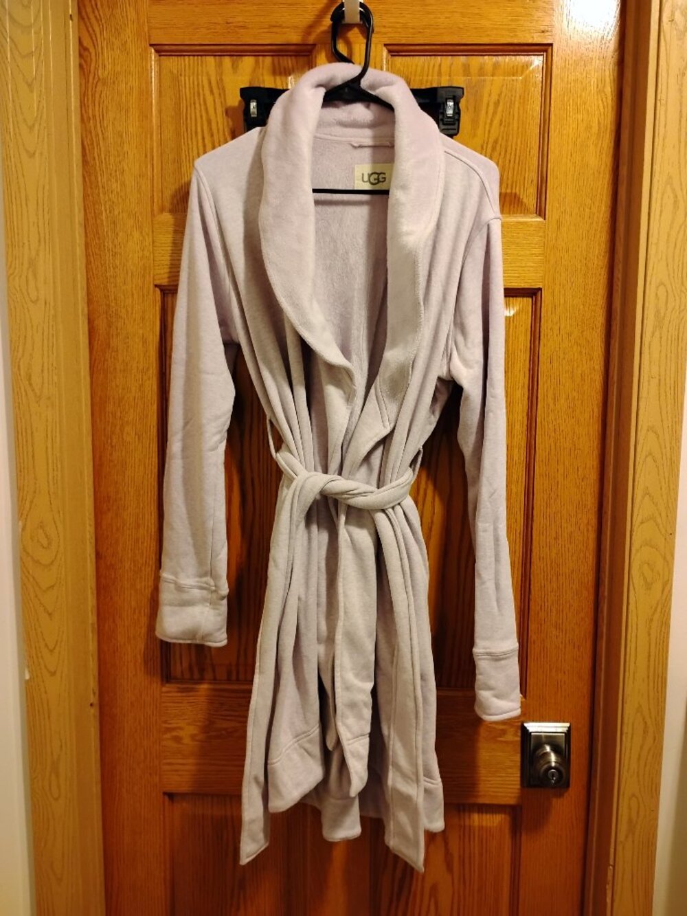 UGG Women's Duffield Bath Robe Ladies Size M Light Purple